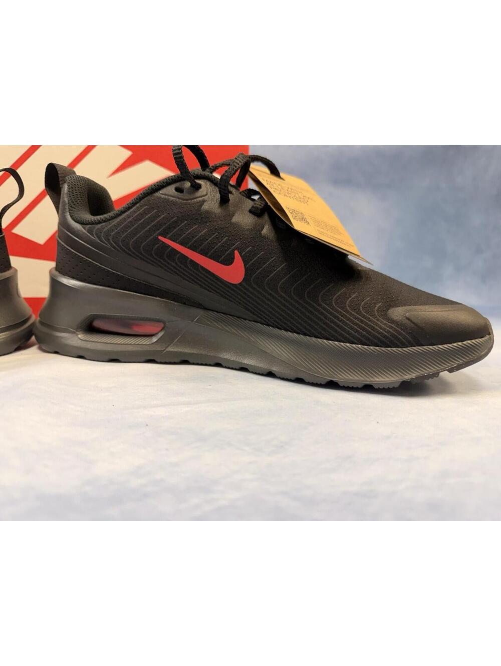 Nike Air Max Nuaxis Sneakers Shoes Black/Red/ FD4329-010 Size 10.5 Men 12 Women - Picture 16 of 16